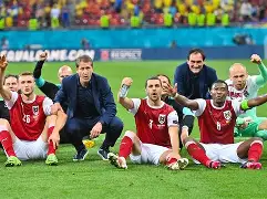 奥地利队防守出色,以一球取得胜利 奥地利队防守出色,以一球取得胜利